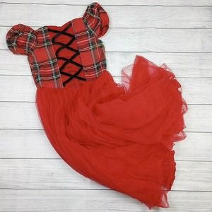 10 Trish Scully Tarten Plaid Chloe Gown